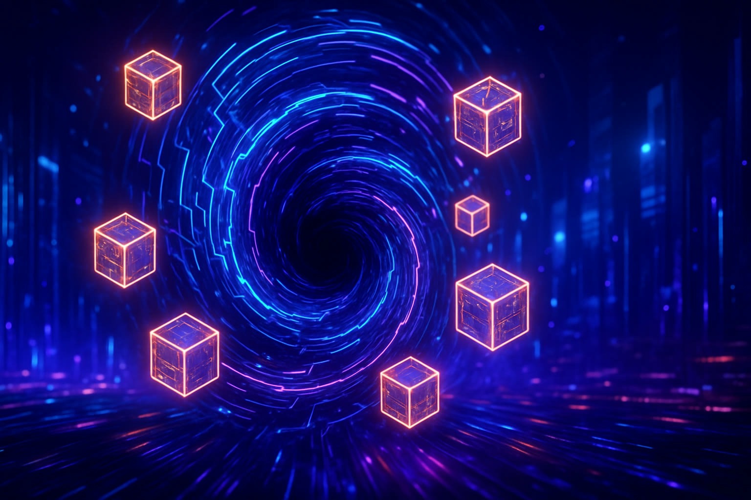 Blockchain Graph Classification with Qwen2-VL on AMD MI300X
